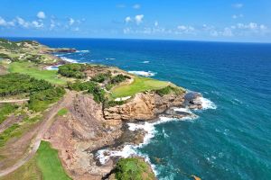 Cabot Saint Lucia (Point Hardy) 17th Hole Aerial